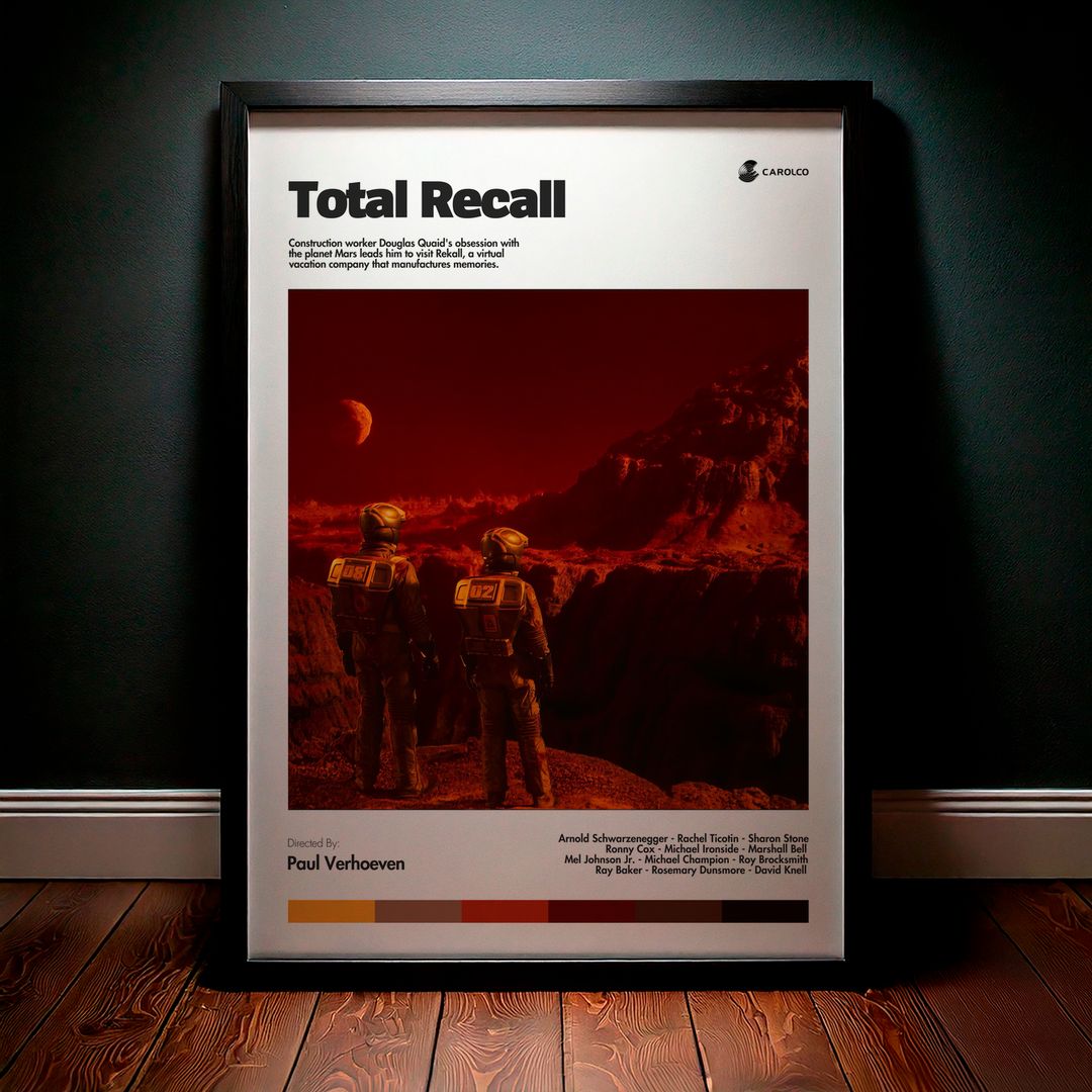 Cuadro Total Recall (El vengador del futuro) Modelo 05