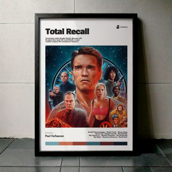 Cuadro Total Recall (El vengador del futuro) Modelo 06