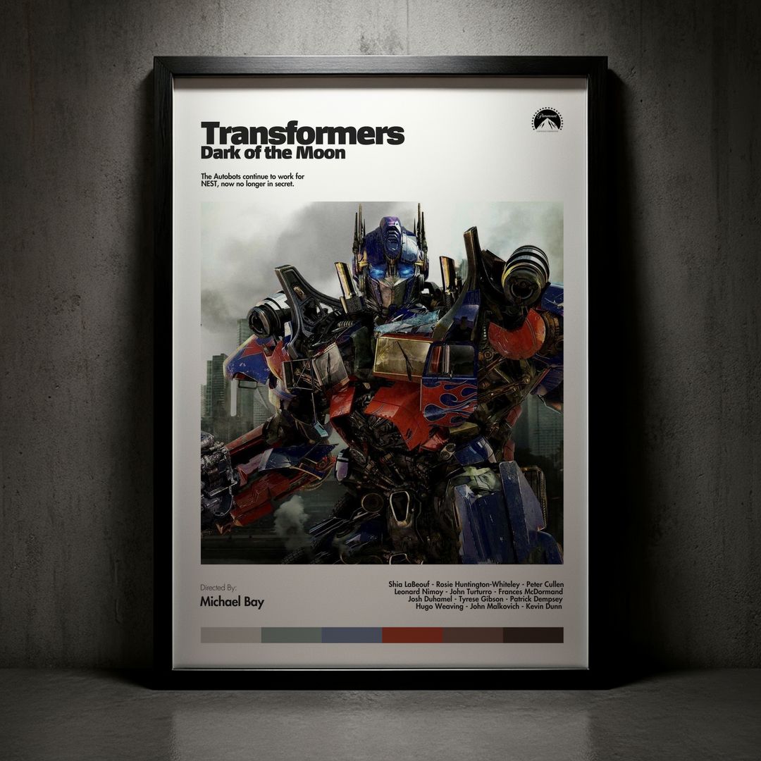 Cuadro Transformers: Dark of the Moon (Transformers: el lado oscuro de la luna) Modelo 03