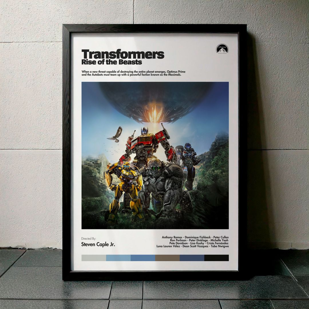 Cuadro Transformers: Rise of the Beasts (Transformers: El despertar de las bestias) Modelo 01