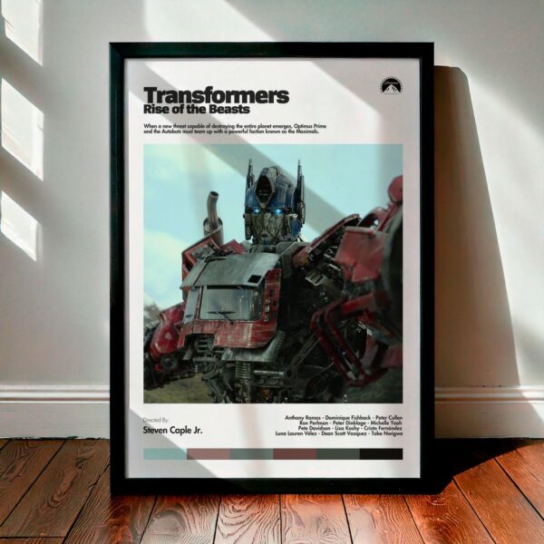 Cuadro Transformers: Rise of the Beasts (Transformers: El despertar de las bestias) Modelo 02
