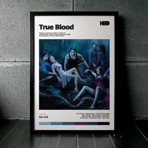 Cuadro True Blood (True Blood (Sangre fresca)) Modelo 01