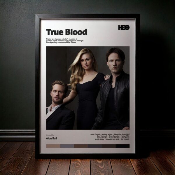 Cuadro True Blood (True Blood (Sangre fresca)) Modelo 02