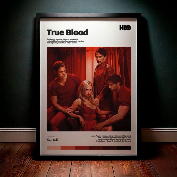 Cuadro True Blood (True Blood (Sangre fresca)) Modelo 03