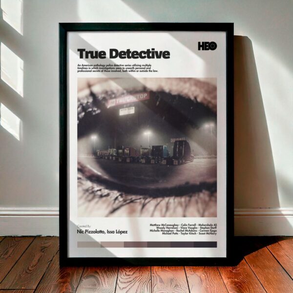 Cuadro True Detective Modelo 02