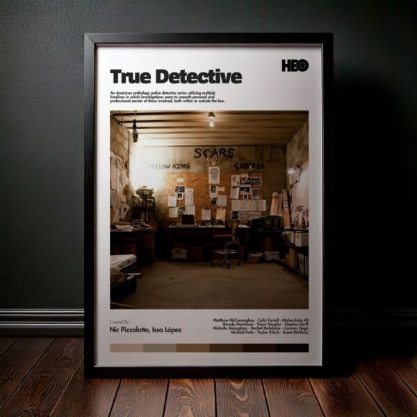 Cuadro True Detective Modelo 03