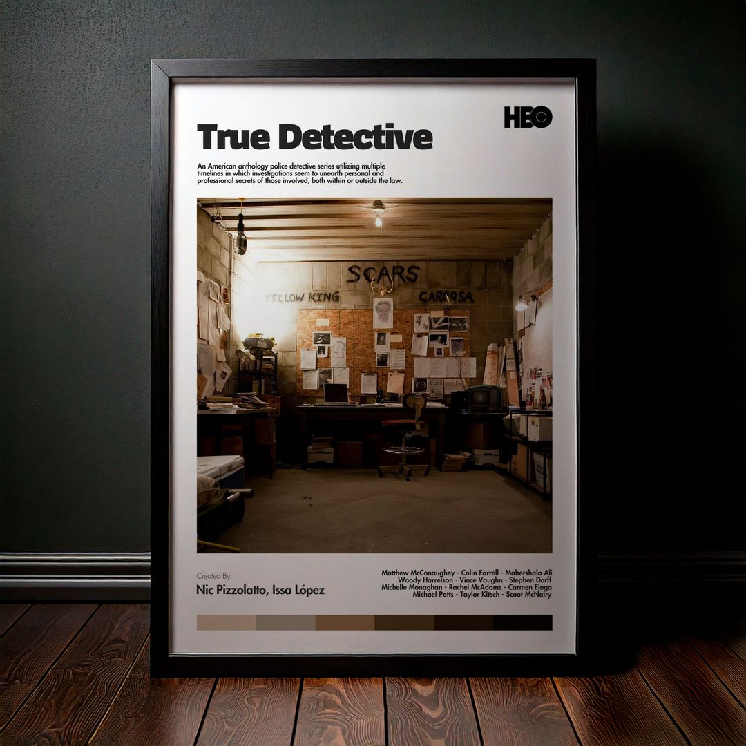 Cuadro True Detective Modelo 03