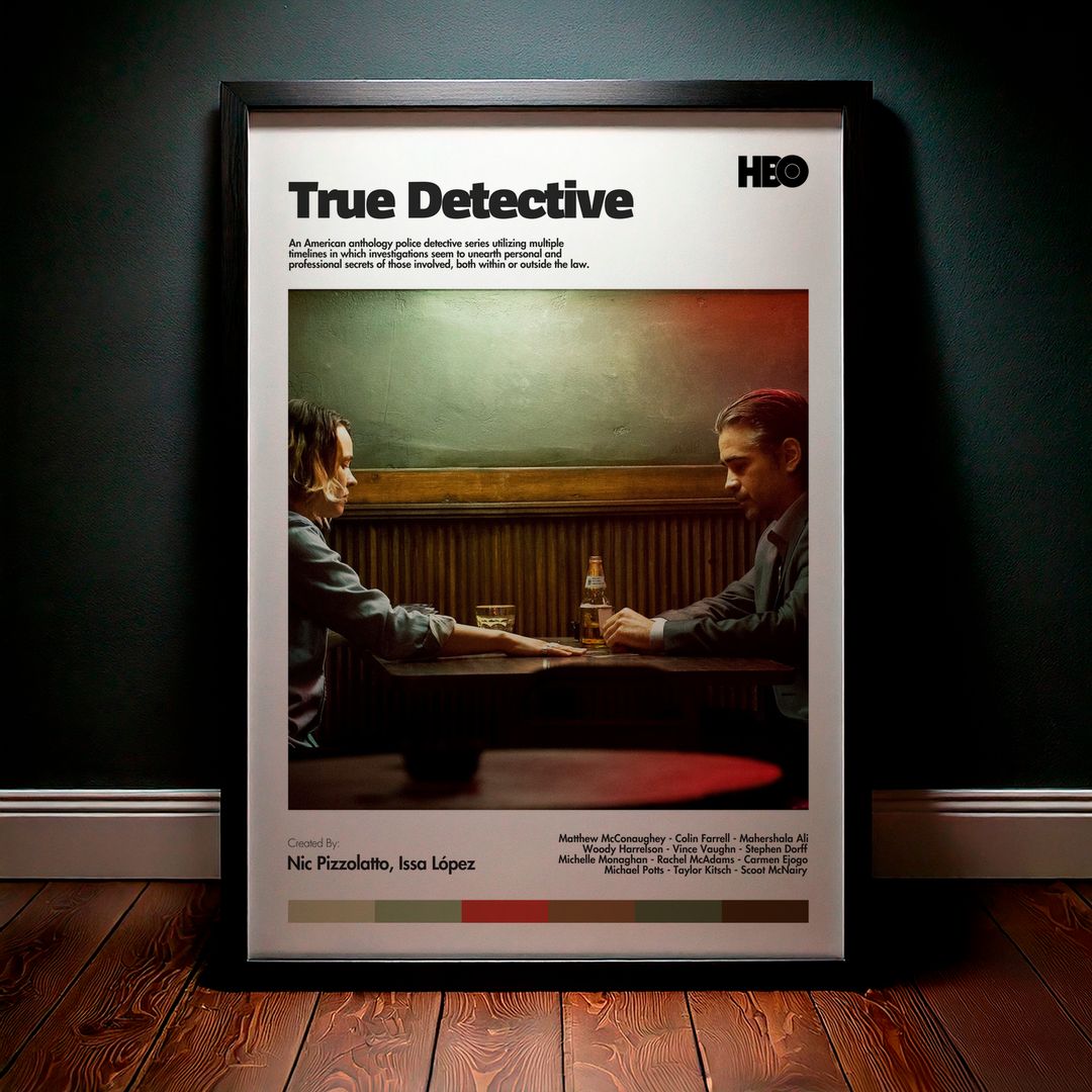 Cuadro True Detective Modelo 04