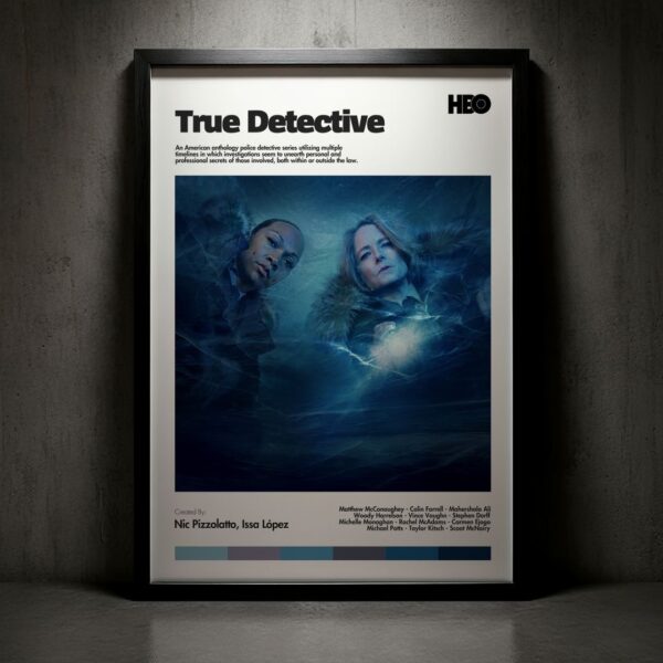Cuadro True Detective Modelo 01
