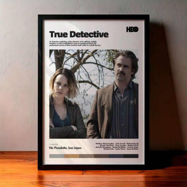 Cuadro True Detective Modelo 06