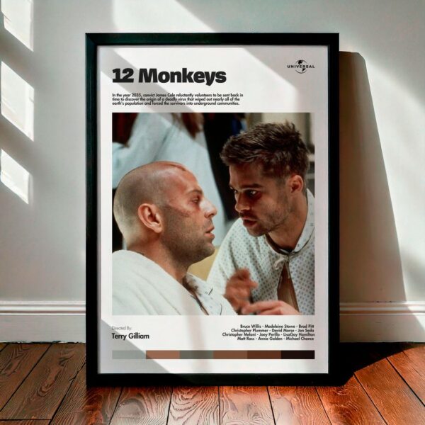 Cuadro Twelve Monkeys (12 monos) Modelo 04
