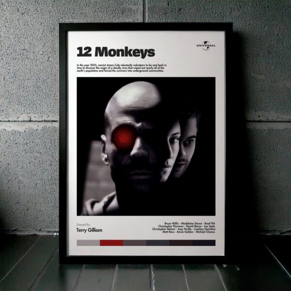 Cuadro Twelve Monkeys (12 monos) Modelo 01