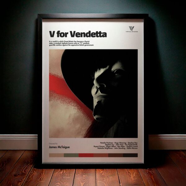 Cuadro V for Vendetta (V de Venganza) Modelo 03