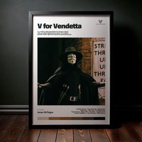 Cuadro V for Vendetta (V de Venganza) Modelo 05