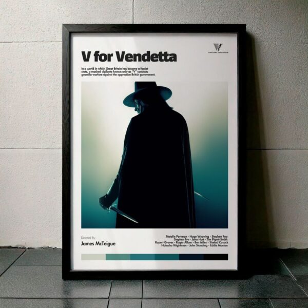 Cuadro V for Vendetta (V de Venganza) Modelo 07