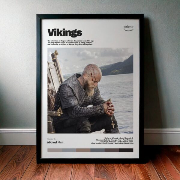 Cuadro Vikings (Vikingos) Modelo 03