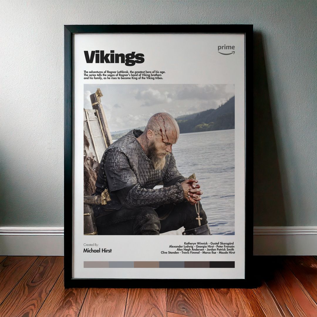 Cuadro Vikings (Vikingos) Modelo 03