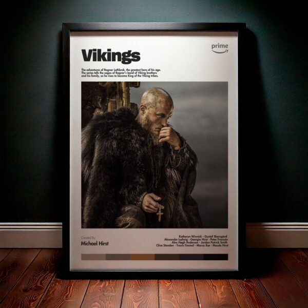 Cuadro Vikings (Vikingos) Modelo 05