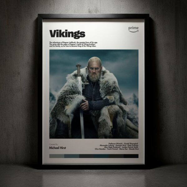 Cuadro Vikings (Vikingos) Modelo 06