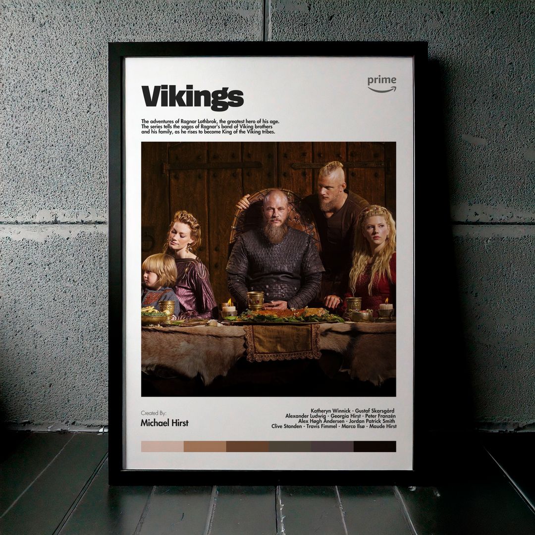 Cuadro Vikings (Vikingos) Modelo 02