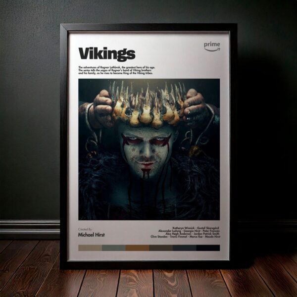 Cuadro Vikings (Vikingos) Modelo 07