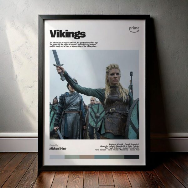 Cuadro Vikings (Vikingos) Modelo 11