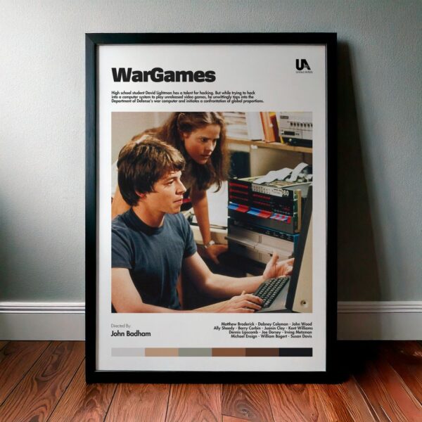 Cuadro WarGames (Juegos de guerra) Modelo 02