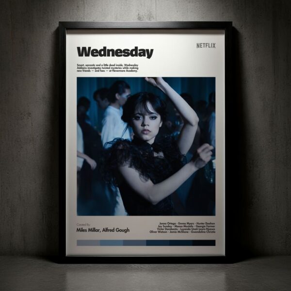 Cuadro Wednesday (Merlina) Modelo 02