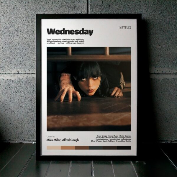 Cuadro Wednesday (Merlina) Modelo 03
