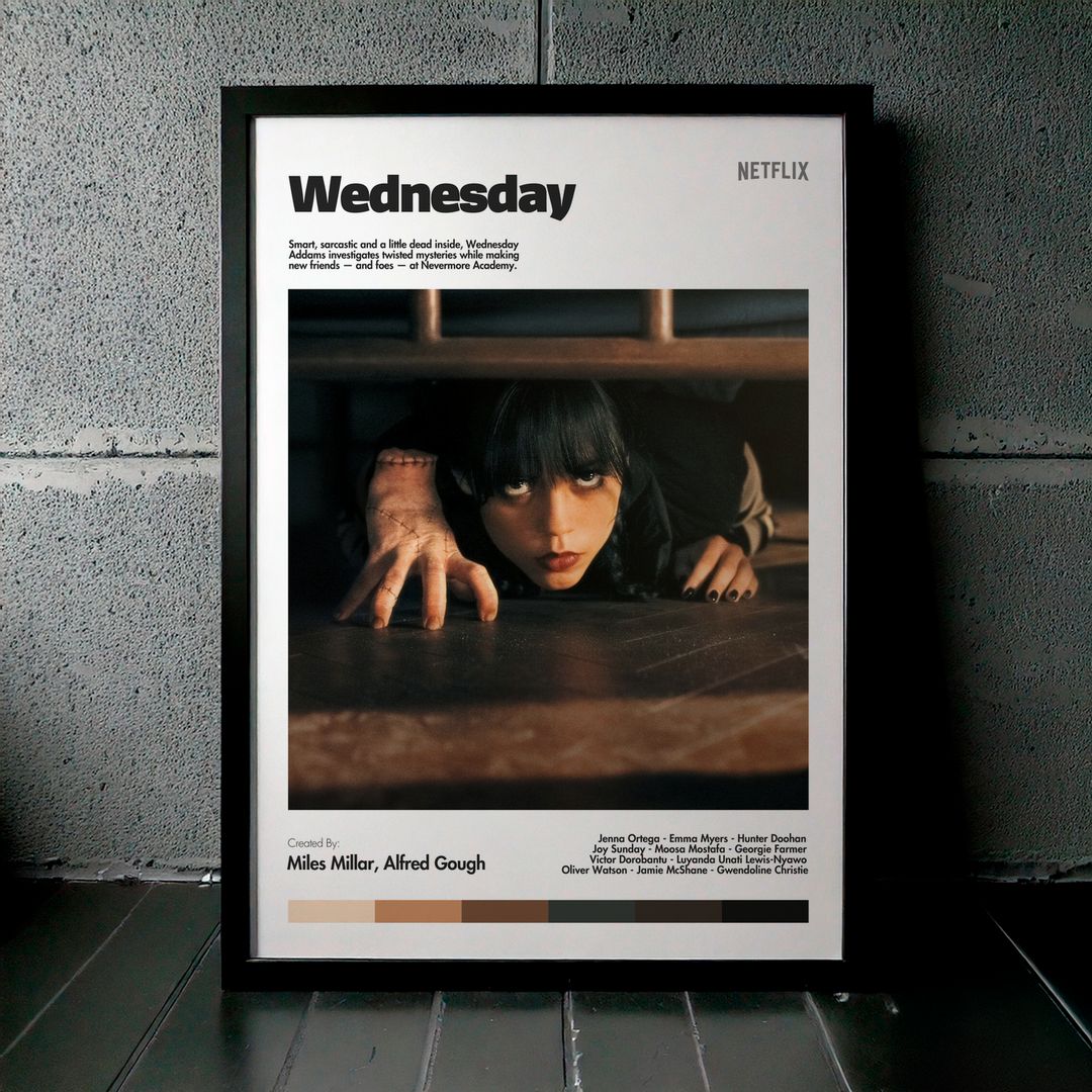 Cuadro Wednesday (Merlina) Modelo 03