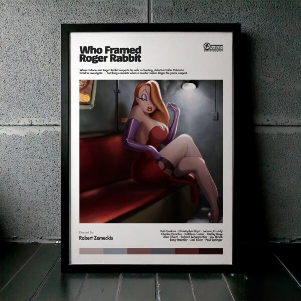 Cuadro Who Framed Roger Rabbit (¿Quién engañó a Roger Rabbit?) Modelo 02