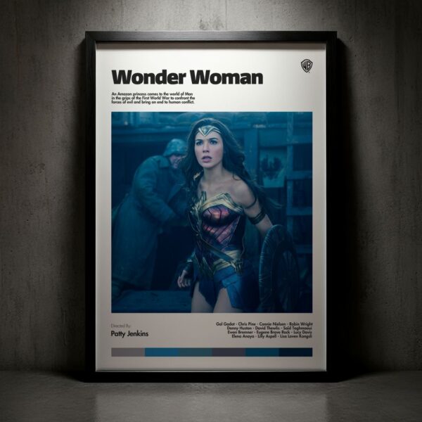 Cuadro Wonder Woman (Mujer Maravilla) Modelo 04