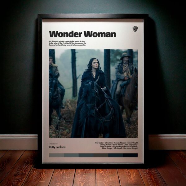 Cuadro Wonder Woman (Mujer Maravilla) Modelo 09