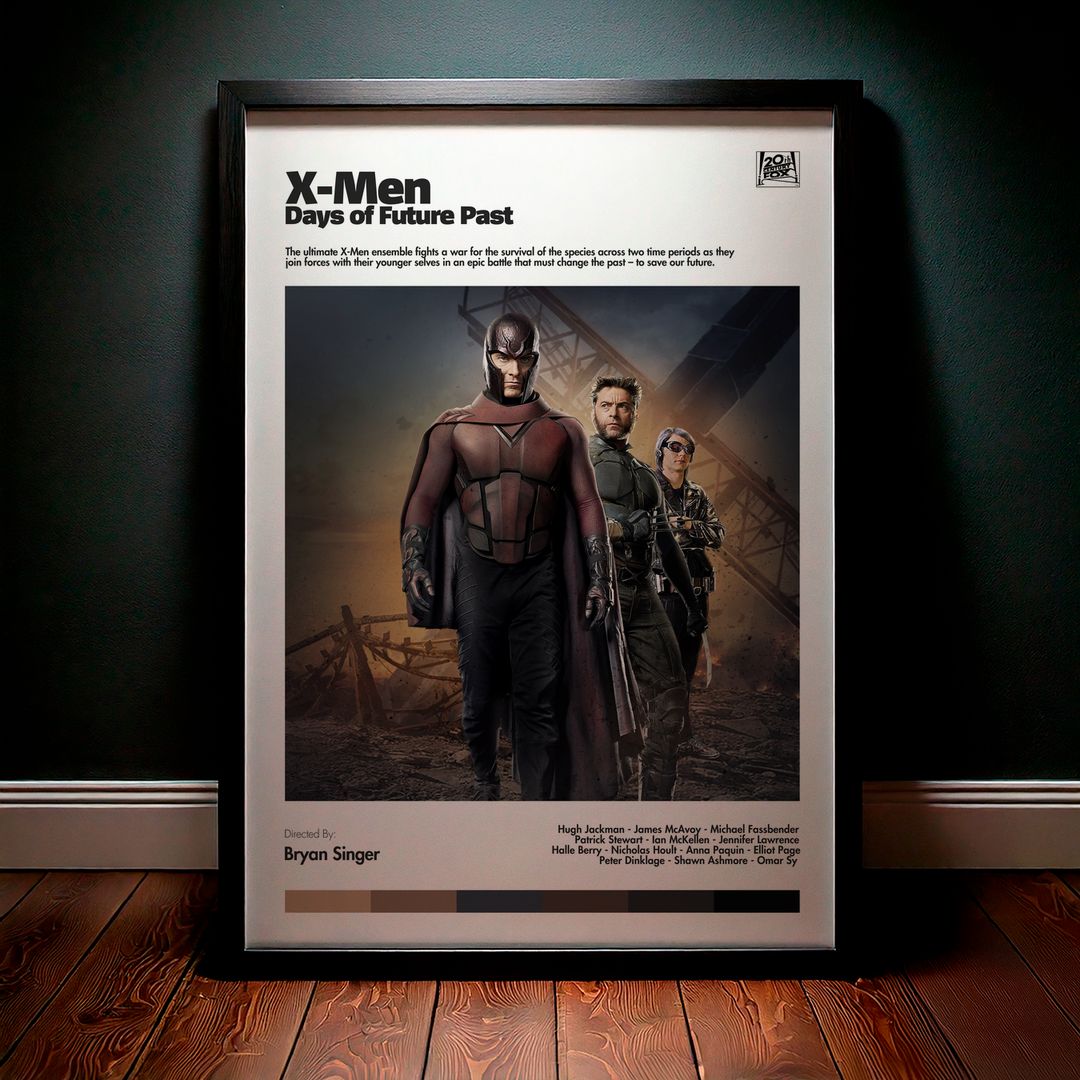 Cuadro X-Men: Days of Future Past (X-Men: Días del futuro pasado) Modelo 01