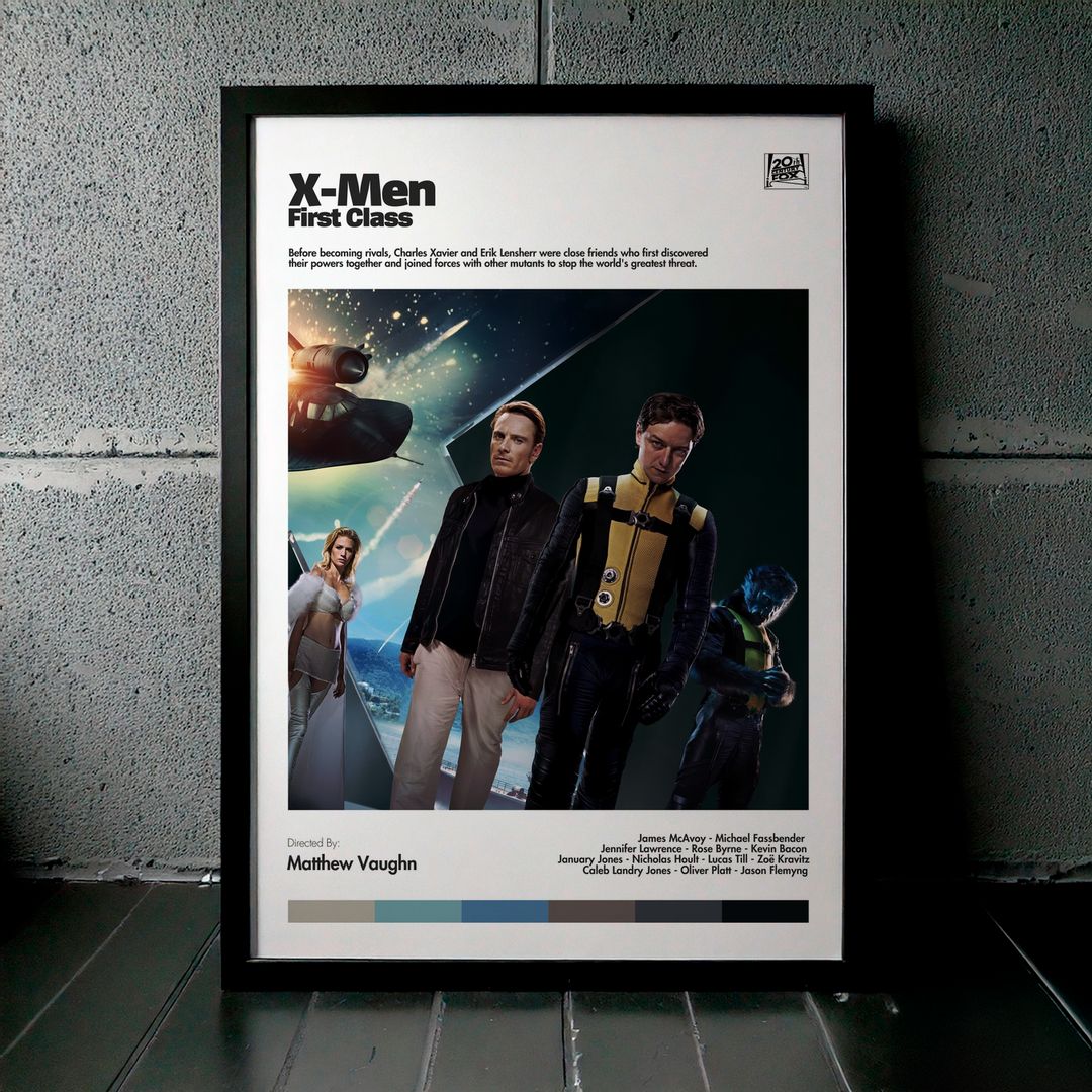 Cuadro X-Men: First Class (X-Men: Primera generación) Modelo 01