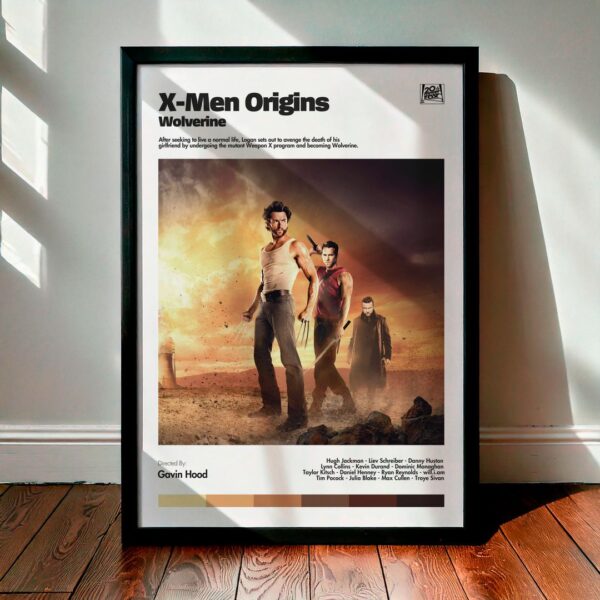 Cuadro X-Men Origins: Wolverine (X-Men orígenes: Wolverine) Modelo 03