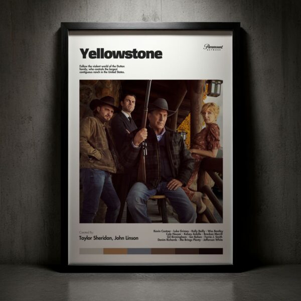 Cuadro Yellowstone Modelo 01