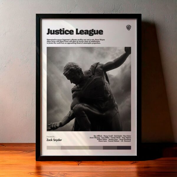 Cuadro Zack Snyder's Justice League (La Liga de la Justicia de Zack Snyder) Modelo 04