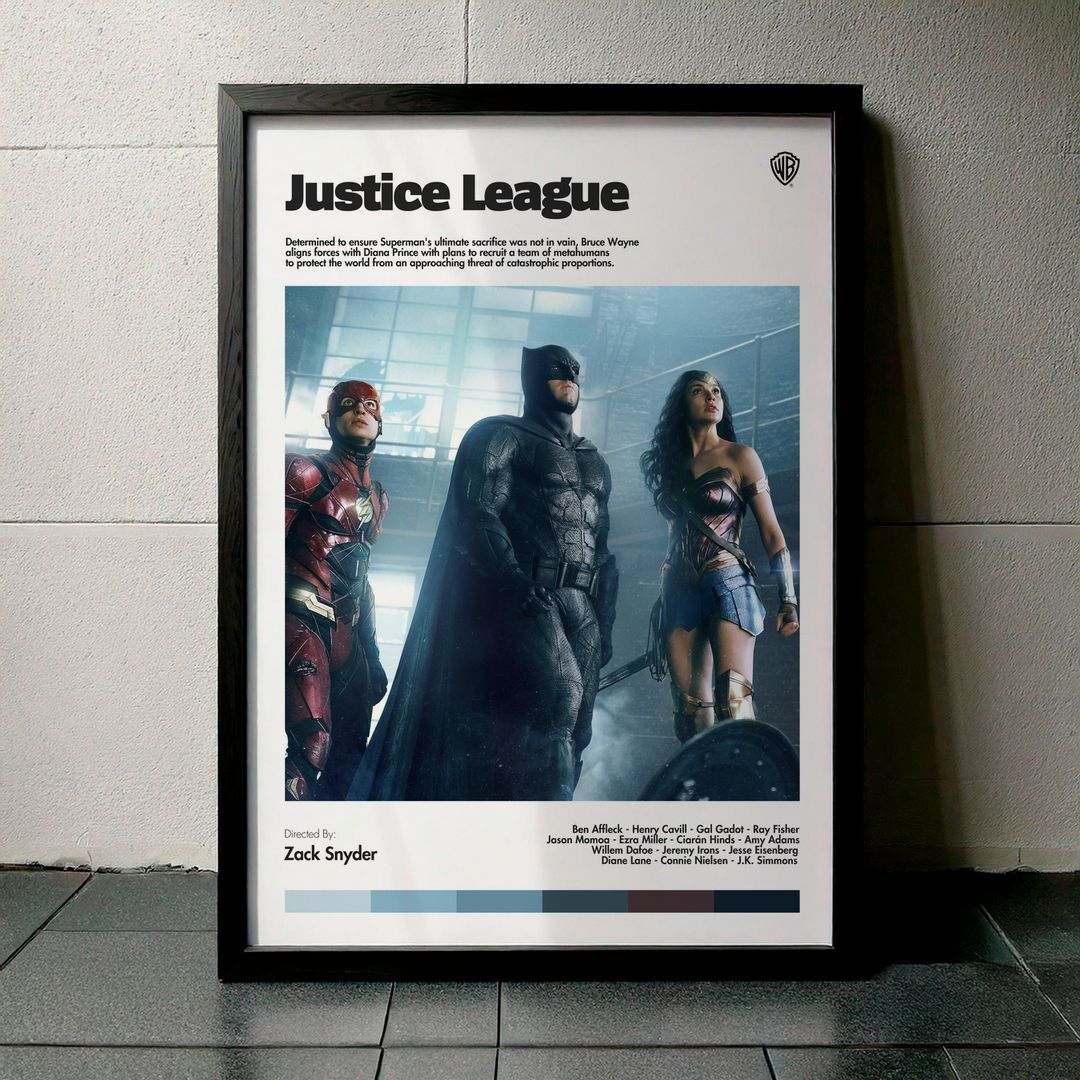 Cuadro Zack Snyder's Justice League (La Liga de la Justicia de Zack Snyder) Modelo 05