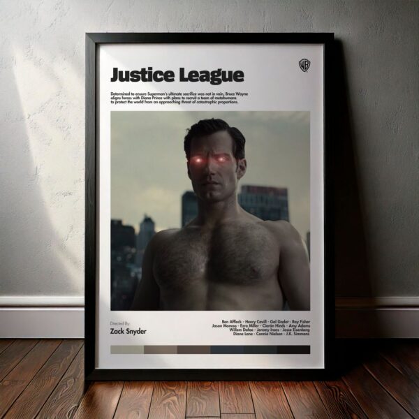 Cuadro Zack Snyder's Justice League (La Liga de la Justicia de Zack Snyder) Modelo 06